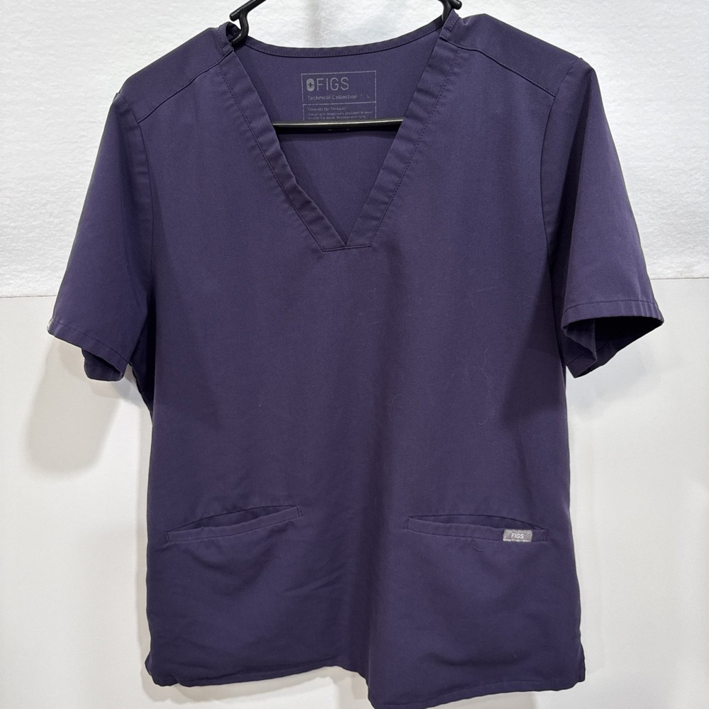 Figs Purple Women's Tunic Top
